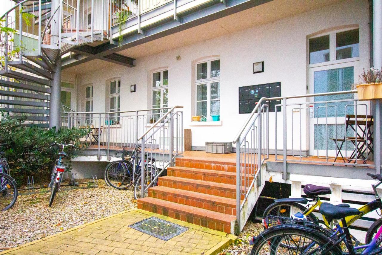 Ferienwohnung Cozy Domicile Leipziger Auwald Exterior foto